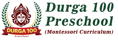 Durga100% preschool logo